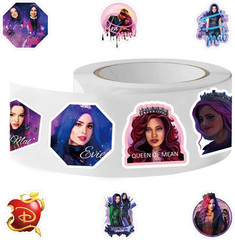 Cartoon Stickers (1000Pcs), 16 Sheets 1.5In Self Adhesive Seals for Decoration