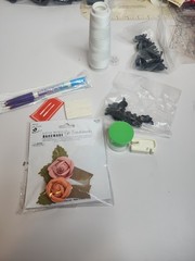Huge Assorted Craft Sewing Lot Buttons Zippers Scissors Embellishments Supplies