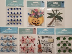 Lot of 29 packs All JOLEE’S BOUTIQUE Dimensional Scrapbooking Stickers