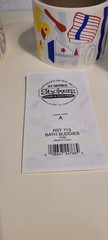 Frances Meyer scrapbook sticker rolls Baby’s Firsts, baptism, bath & tooth fairy