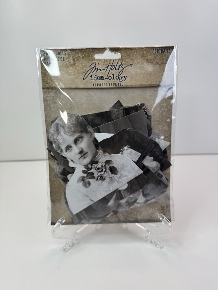 Tim Holtz Idea-ology Paper Dolls 42 pieces