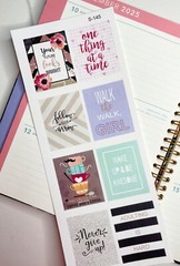 Never Give up,Motivational,INSPIRATIONAL:Handmake Erin Condren Planner Sticker