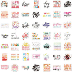 Inspirational Stickers – Motivational Stickers – 100 Pcs Positive Affirmation St