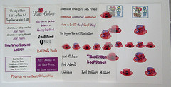 Red & Purple Hat Ladies Scrapbook Paper, Cardstock, Stickers 12 x 12 11 Sheets