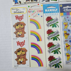Vintage Sticker Sheets Lot of 14 New In Package Hambly Suzys Zoo Mrs Grossmans