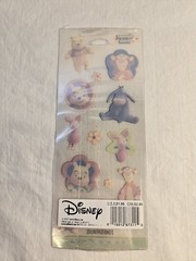 Stickeroni Licensed Winnie the POOH & Friends 2005 Stickers Piglet Eeyore Tigger