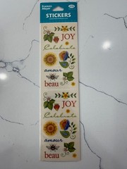 Frances Meyer Inc Stickers ~ Printemps ~ Four 2 1/2×4 1/2″ Sections 2 Sheets