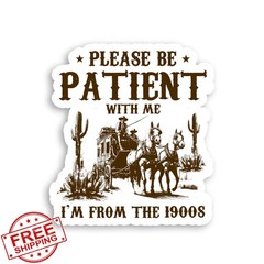 QUINNIAN «From The 1900s» 3 Inch Sticker