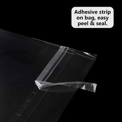 High-Quality Acid-Free Crystal Clear Bags for Preserving 9×12 Art & Prints