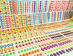 Love Heart Themed Set 999+ Stickers Scrapbooking DIY Cards Planners Teacher Kids