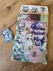 Shabbydabbydoodah Style Junk Journal Embelishment Kit 1st Class Mail Envelope