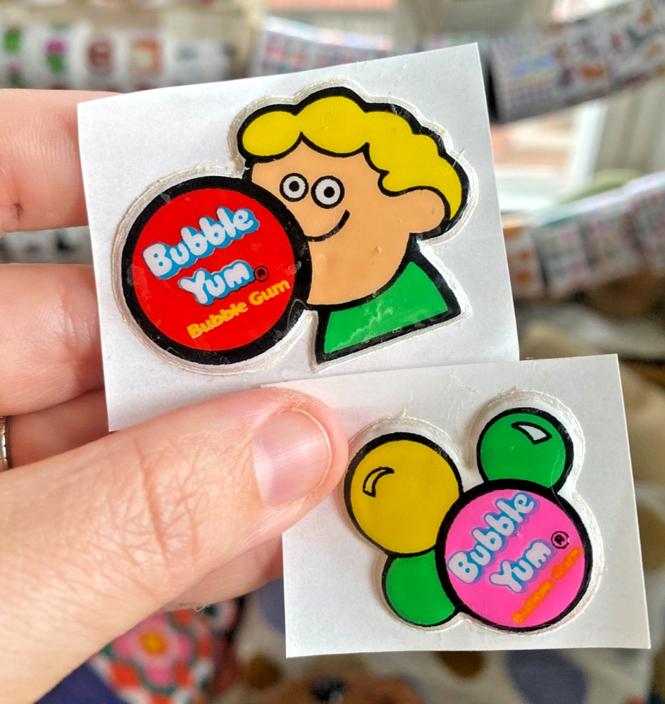 Vintage Assorted 80s Puffy Stickers Restored (READ) You Choose