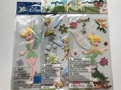 EK Success Disney Tinkerbell Scrapbook Stickers Packages Lot Jolee’s Tink