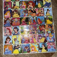 Vtg DISNEY PRINCESS Laser Stickers CINDERELLA Snow White ARIEL AURORA Belle