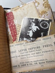 A Vintage Junk Journal. One Of A Kind.