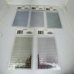 JOT Do It Yourself Projects Gemstone Stickers Multicolor Bling 315 ct/pkg x5