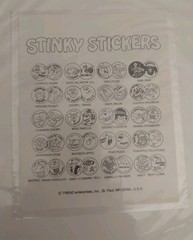TREND 80s Stinky Stickers Vintage Scratch N Sniff Sealed Pickle Dill-ightful