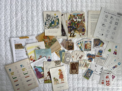 150pcs Children-themed Ephemera Destash Junk Journaling Mixed Media Variety Pack