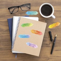 1400Pcs Bible Verse Sticker Scripture Inspirational Label Self Multicolor