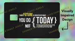 Your Future Funny Card Decal *