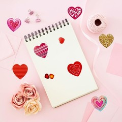 Eco-Friendly 232 Pcs Waterproof Heart Stickers – Perfect for Valentine’s Day