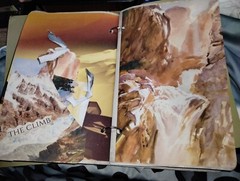 In The Mountains Junk Journal Scrapbook USA Seller