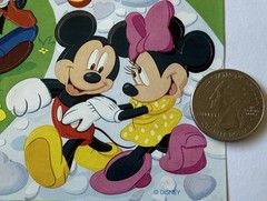 MICKEY & FRIENDS Stickers (22pc)Disney•Minnie•Goofy•Donald Duck•Sun•Card Making•