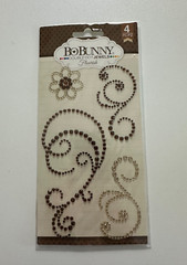 Bo Bunny Double Dot Jewels Flourish Rhinestone-Multi-Colors Available-You Choose