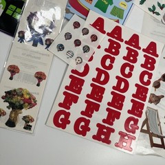 Lot Stickers Mrs. Grossman’s Sandylion Stickopotomous Scrapbooking Kids Crafts