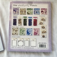 HOTP Sarabooks & Paper Pizazz Scrapbook or Junk Journaling Fiber Pack, Paper Kit