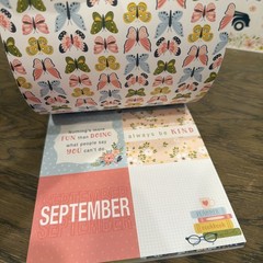Echo Park Day In The Life 6×6 Scrapbook Paper Pad & Sticker Lot