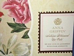 Anna Griffin Antique Botanical Die Cuts 96 pcs w/Foam Adhesive Free Priorityship