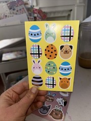 Holiday Sticker Lot Easter AGC Hallmark Free Ship