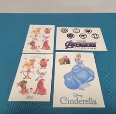 Lot of Disney Movie Club (DMC) Sticker Sheets