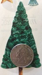 CHRISTMAS TREE Stickers(5pc)2″x 5″ Creative Memories•Tree Topper•Angel •Stars🌲