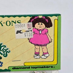 VINTAGE 1983 CABBAGE PATCH KIDS PUFFY STICKERS STICK-ONS NEW IN PACKAGE SEALED