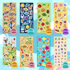 48 Sheets Stickers for Kids, Cute Stickers Variety Pack for Scrapbooking, Teache