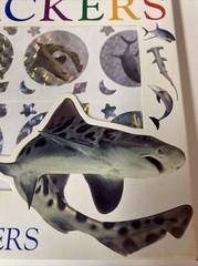 Funfax Under The Sea Stickers 150 Count Sharks Sea Life Holographic Stickers