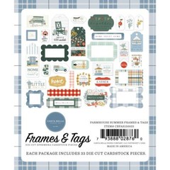Crafts CB Tags Frames Farmhouse Summer Little Things Home Sweet Sit Stay Barn