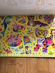 Lisa Frank Giant Sticker Activity Pad Over 2000 Stickers, Play Scenes, Design Pg