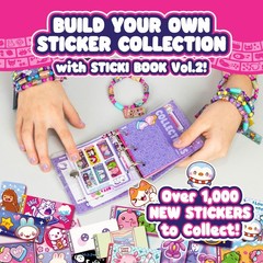 STICKI Rolls Sticki Book – The Original Wearable Shareable Toy Sticker Bracel…
