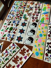 [39-1 ] Rare Retro Hambly sticker sheets you can choose