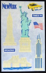 Mrs Grossman Vintage 4×6 inch Laser Cut ‘Travel’ Sticker Sheets *Your Choice*