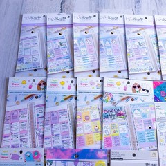 Huge Lot of 20 Scrapbooking Stickers, Sweet Kaiwaii, Shine, Recollections + More
