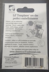 American Traditional Design Lil’ Templates Embellishment-the Sun