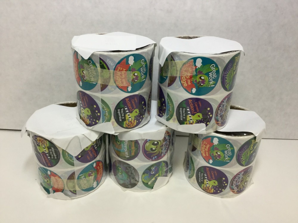 Teacher Stickers for School Classroom, Reward Encouragement Stickers, 500 COUNT