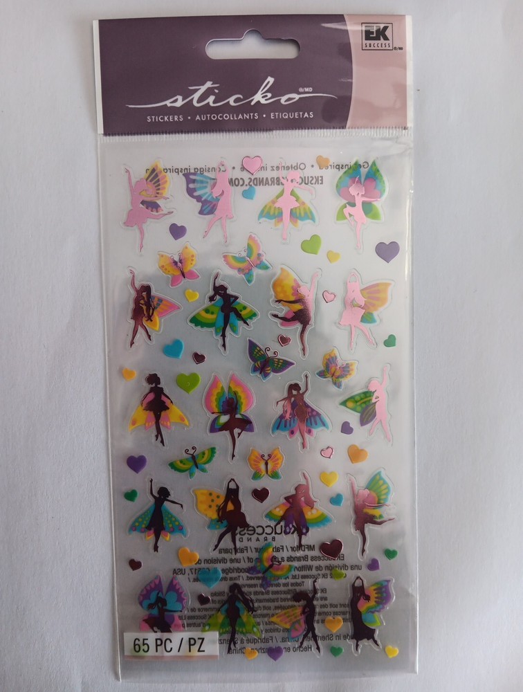 Sticko Fairy Dancers Metallic Stickers