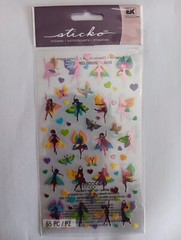Sticko Fairy Dancers Metallic Stickers