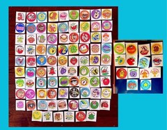 All 101 Retro 80s Scratch & Sniff Retro Stickers. One of Each, Trend