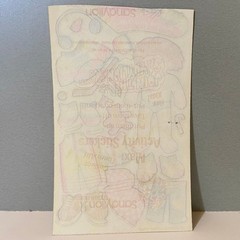 Vintage Sandylion Stickers Dress A Rag-A-Muffin Activity Sheet